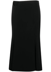 Versace cut-out detail skirt