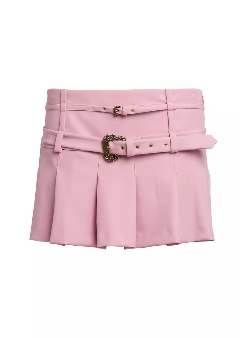 Versace Double Belt Miniskirt