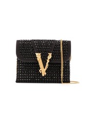 Versace embellished Virtus crossbody bag