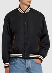 Versace Embroidered Bomber Jacket