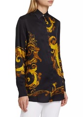 Versace Filigree Print Relaxed-Fit Shirt