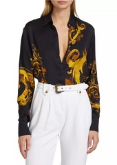 Versace Filigree Print Relaxed-Fit Shirt
