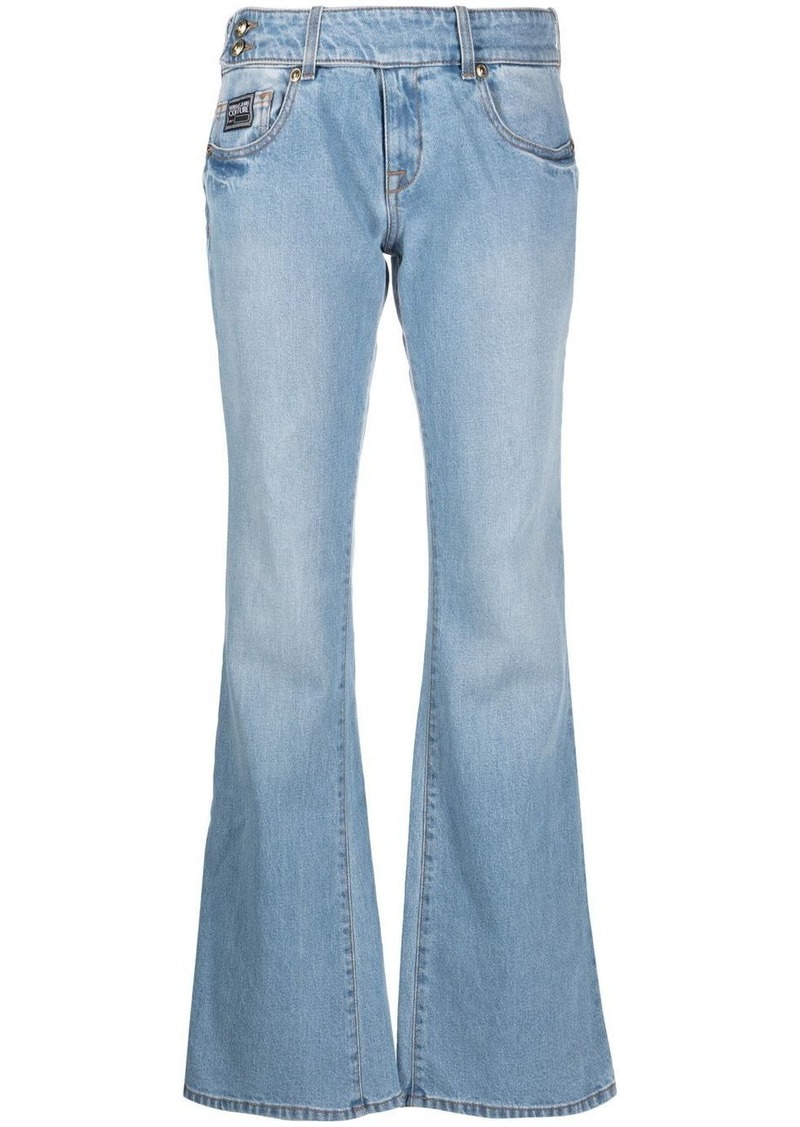 Versace flared denim jeans