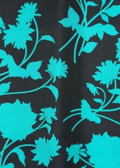 Versace Floral Silhouette-print silk foulard