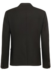 Versace Formal Double Breasted Wool Jacket