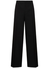 Versace Formal Grain De Poudre Wool Pants