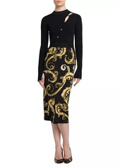 Versace General Pencil Skirt