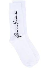 Gianni Versace embroidered socks
