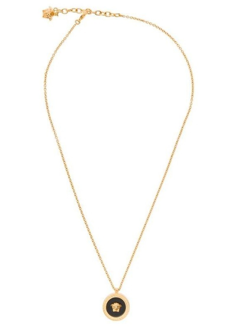 Versace Gold-Colored Necklace with Medusa Charm in Metal Man