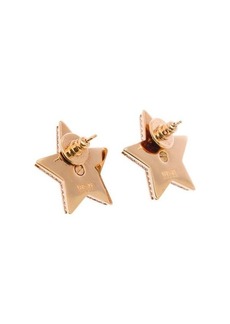Versace Gold-Colored Star Earrings with Medusa in Metal Woman