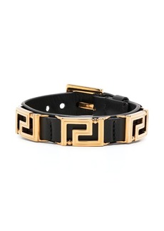 Versace Greca Goddess leather bracelet