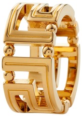 Versace Greca cut-out ring