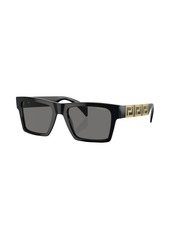 Versace Greca-detail square-frame sunglasses