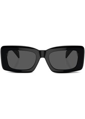 Versace Greca-detail square-frame sunglasses