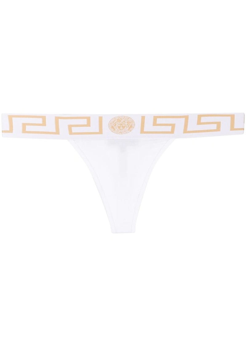 Versace Greca Border thong