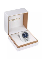 Versace Greca Extreme Chrono Stainless Steel Bracelet Watch/45MM
