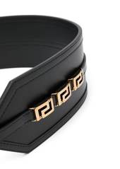 Versace Greca Goddess leather belt