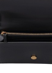 Versace Greca Goddess Leather Chain Wallet