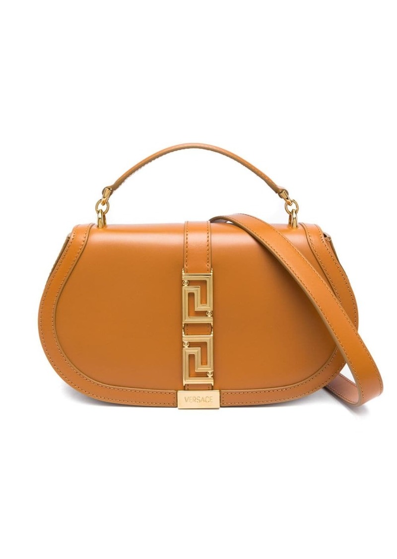 Versace Greca Goddess leather shoulder bag