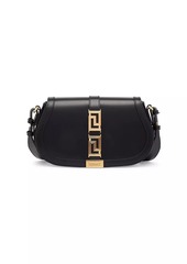 Versace Greca Goddess Leather Shoulder Bag