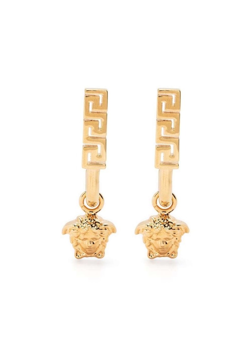 Versace Greca Medusa drop earrings