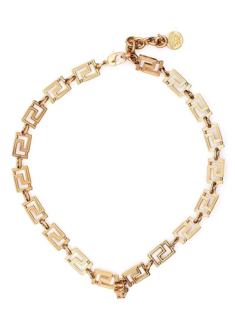 Versace Greca chain necklace