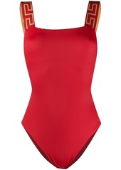 Versace Greca straps swimsuit