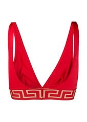 Versace Greca Border bikini top