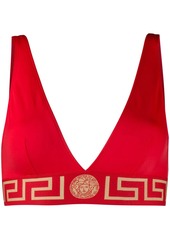 Versace Greca Border bikini top