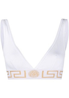 Versace Greca Border triangle bralette