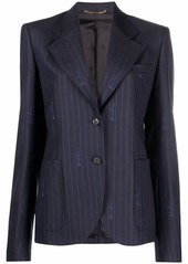 Versace GV Signature pinstripe blazer
