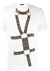 Versace harness print T-shirt