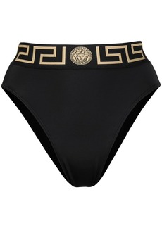 Versace Greca Border high-waisted bikini bottoms