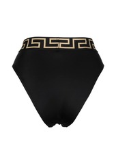 Versace Greca Border high-waisted bikini bottoms