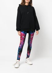 Versace high-waisted graphic-print leggings