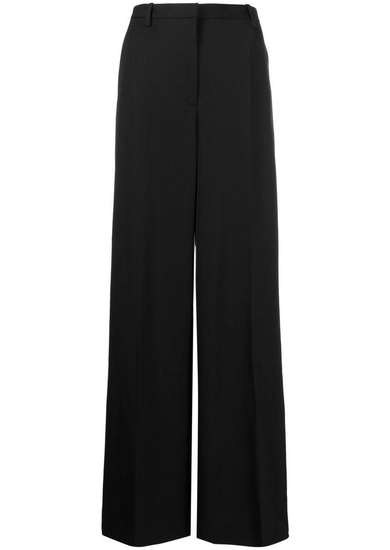 Versace high-waisted wide-leg trousers