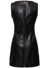 Versace Hollywood Series Leather Dress