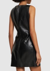 Versace Hollywood Series Leather Dress