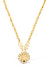 Versace Icon Medusa Crystal Necklace