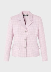 Versace Informal Double Wool Natte Blazer Jacket 