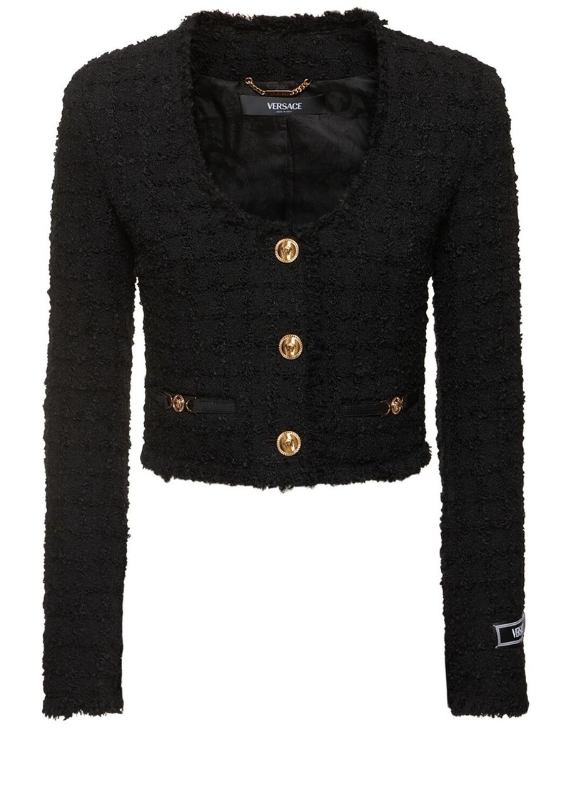 Versace Informal Tweed Jacket