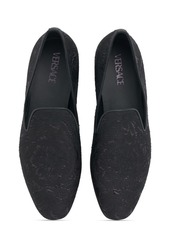Versace Jacquard Loafers