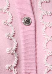 Versace Knit Embroidered Cardigan