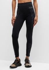 Versace La Greca High-Waist Leggings 