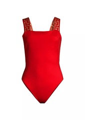 Versace La Greca One-Piece Swimsuit