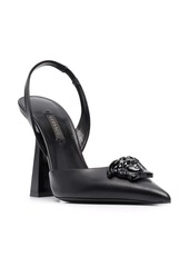 Versace La Medusa 12mm slingback pumps