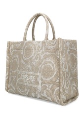 Versace Large Barocco Jacquard Tote Bag