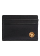 Versace Leather Logo Card Case