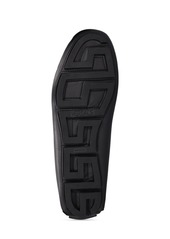 Versace Leather Medusa Loafers
