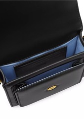 Versace Leather Messenger Bag